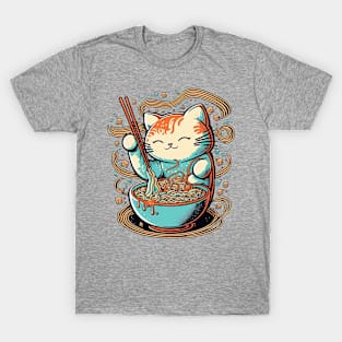 ramen cat T-Shirt